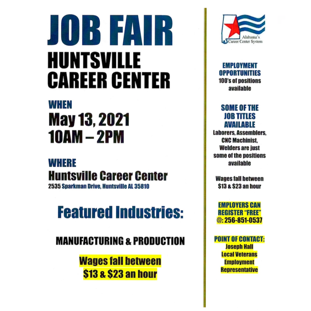 Innovative Plastics Jobs Board - See us at the Huntsville Career Center Job Fair